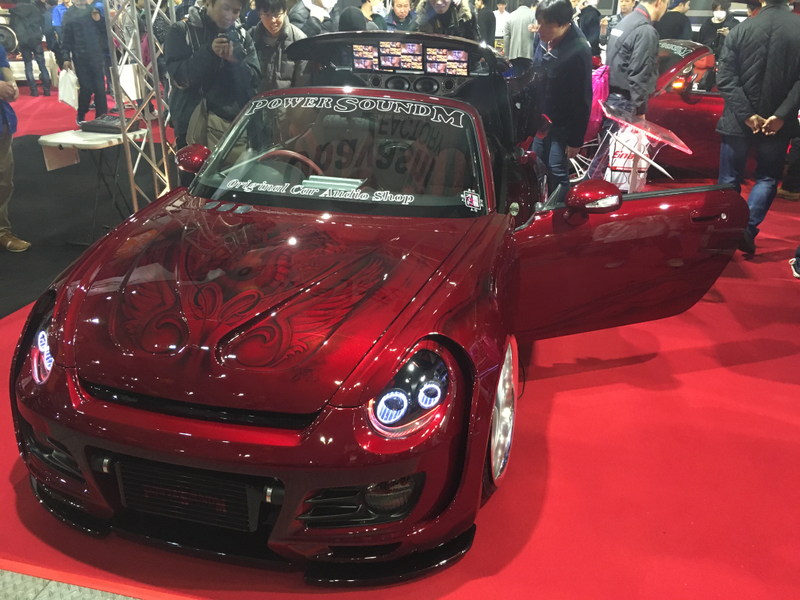 Illustration for article titled The Most Impractically Customized Cars At Tokyo Auto Salon 2016